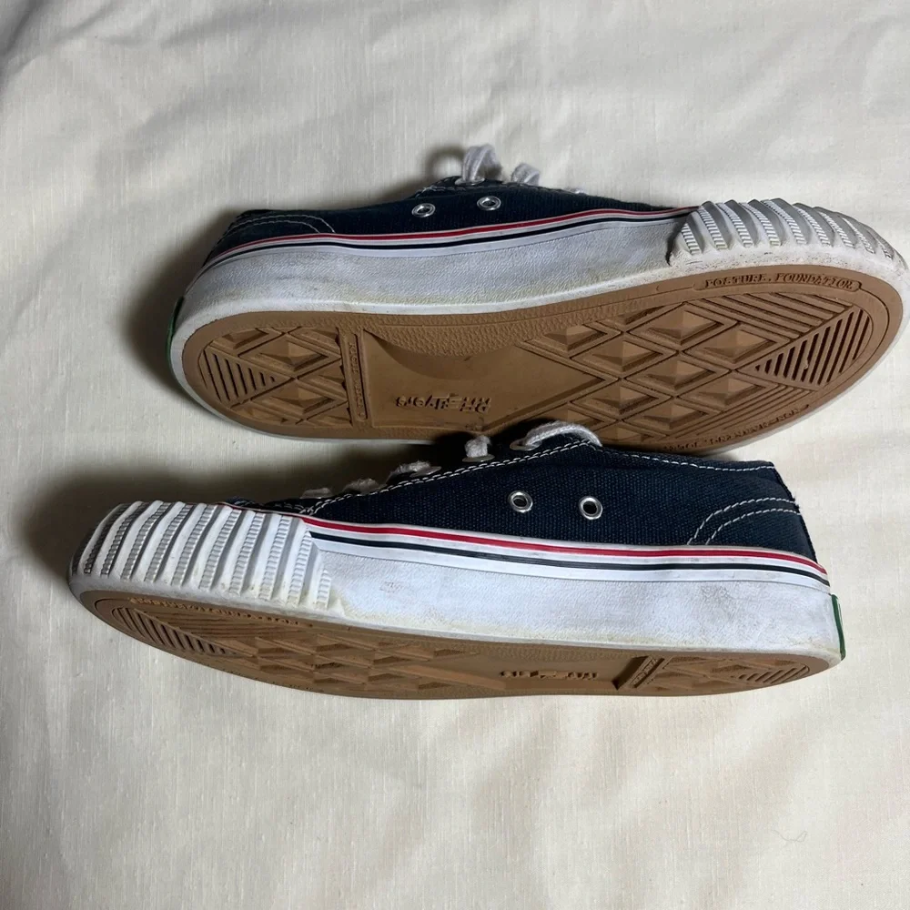 P.F. Flyers Black and White Kids Sneakers